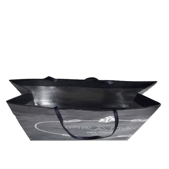 Prada Shopping Bag Gift Present Luxury Designer Shopper Tote - Picture 5 of 15